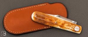 Couteau " Barlow" custom de Jean Baptiste Leveque