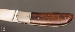    Couteau " Bohème " custom par Rémi Lavialle - RWL34 et bois de fer