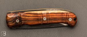 Couteau " Danang " par Citadel Dep Dep - Bois de rose