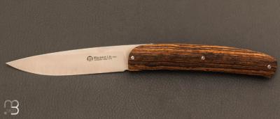 Couteau " GOURMET " pliant par MASERIN - Bocote