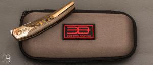  Couteau " Judge " custom par Emmanuel Lebrun - Fibres de carbone et RWL34