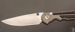    Couteau Large Inkosi Drop Point Chris Reeve - Carbon fiber inlay et CPM MagnaCut