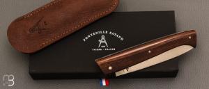   Couteau " Le Lombard " par Fontenille-Pataud - Bois de fer et 14c28n