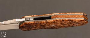 Couteau " Noblat V3 " custom de Gaël Chevalier - Bouleau de Carélie