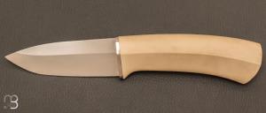   Couteau Nordique Custom de Pekka Tuominen - Micarta et RWL-34