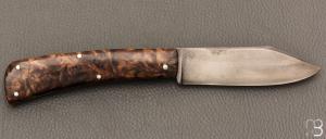   Couteau " Scagel" par Pierre Henri Monnet - Noyer