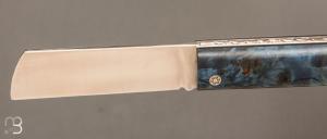    Couteau " Snard " par Tom Fleury - Érable flammé stabilisé