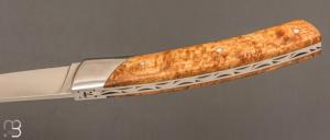  Couteau Le Thiers Compagnon par Chambriard - Loupe d'amboine