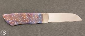 Couteau " air Points " par Roberto Ottonello 12 grammes