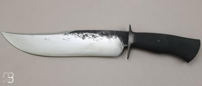 Custom fixed knife by Claude Bouchonville