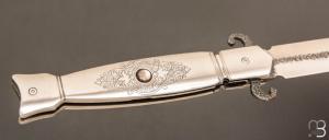    Dague flipper par Tim Bernard - Acier inoxydable et lame en RWL34