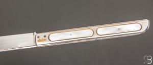 Couteau " Grande Chimère " pliant fait main par Bastien Toubhans - Atelier Beau Merle