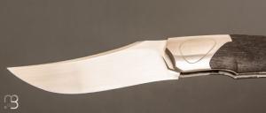 Couteau "Nuevo LockBack" pliant artisanal de Cyril Kalisz - Morta et RWL34