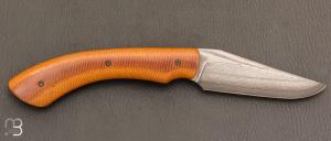    Couteau "Sionvillois" de poche de Sylvain Petit - Les Couteaux du Mitou