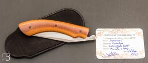    Couteau "Sionvillois" de poche de Sylvain Petit - Les Couteaux du Mitou