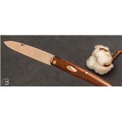 Couteau Ptit18 par Mathieu Herrero - Micarta vintage