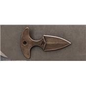 Couteau de cou Push Dagger Black