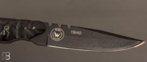Couteau " Baby Wild " Edition Limitée 20 ans de Wildsteer - Micarta et 14c28n