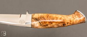  Couteau " C.I.C.C.C. " droit par Charlie Bennica - Pistachier térébinthe et RWL-34