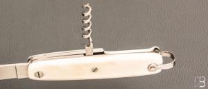 Couteau de poche Canif 3 pièces ivoire de mammouth par J. Mongin