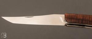   Couteau  "  Céleste " pliant artisanal de Cyril Kalisz - Gidgee et RWL34