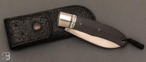 Couteau " City 110 mm  " custom par Raphaël Durand - Bumblebee et RWL-34