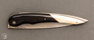  Couteau " Goutte  " pliant de Cotroneo Fabrice - Phaco/Buffle et Suminagshi SG2