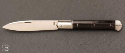 Couteau " Yssingeaux" par Romain Alvarez - RWL34 et palmier