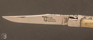  Couteau Laguiole Emouleur 12 cm corne blonde