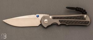    Couteau Large Inkosi Drop Point Chris Reeve - Carbon fiber inlay et CPM MagnaCut