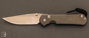   Couteau  "  Large Sebenza 31 Plain  " de Chris Reeve - L31-1014-005 