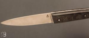   Couteau " Le Lombard " par Fontenille-Pataud - Fatcarbon® et 14c28n