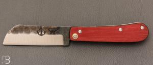 Couteau " London " fait main par Frédéric Marchand - XC75 et chêne