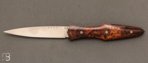  Couteau " Magna Pinna " fait main par Laraud Blade  - Bois de fer et 14C28