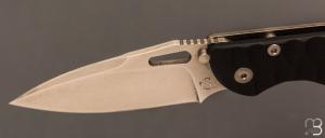  Couteau  "  Officer G10 Black  " custom par Sacha Thiel