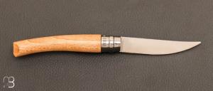 Couteau Opinel effilé N°8 inox hêtre - Nouvelle Version