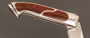   Couteau  "  Opus One " par Charles Bennica - Os de dinosaure