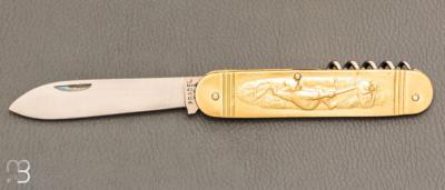  Couteau Pradel type Coursolle 2 Pièces - Touriste