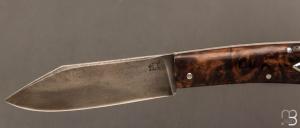   Couteau " Scagel" par Pierre Henri Monnet - Noyer