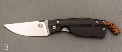   Couteau " Sika " custom par Torpen Knives - Jérôme Hovaere - G10 et D2