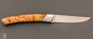  Couteau Le Thiers Compagnon par Chambriard - Loupe d'amboine