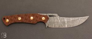 Couteau  " Toundra " fixe par Opus Knives - Kydex et 14c28N