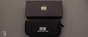 Couteau  "  Culex WE21026B-1 " WE KNIFE - Gray Titanium et CPM 20CV