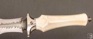   Dague custom de Samuel Lurquin - Ivoire de phacochère