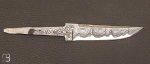 Lame nordique "Scandinavian Damascus" à monter par Kaj EMBRETSEN