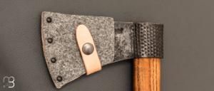    Tomahawk par Frederic Maschio - Rape / Tranchant C70  et manche en frêne