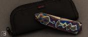 Couteau " Airborne SLT " Halloy Timascus par Gustavo Thome Cecchini - GTC Custom Knives 