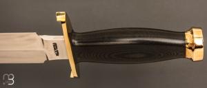    Couteau « Tom Clinton Dealer Special »  7" de Randall - Micarta noir