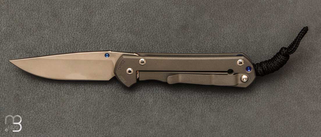 Couteau Grand Sebenza 21 Drop Point - Gaucher