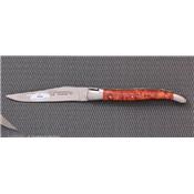 Couteau Laguiole en Aubrac Thuya lame satinée